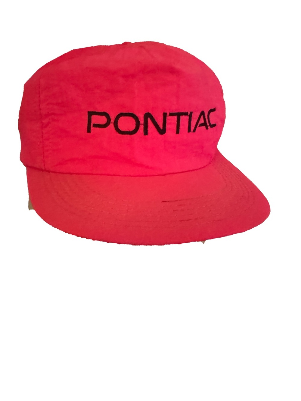 Bright Neon Pink Pontiac Ball Cap